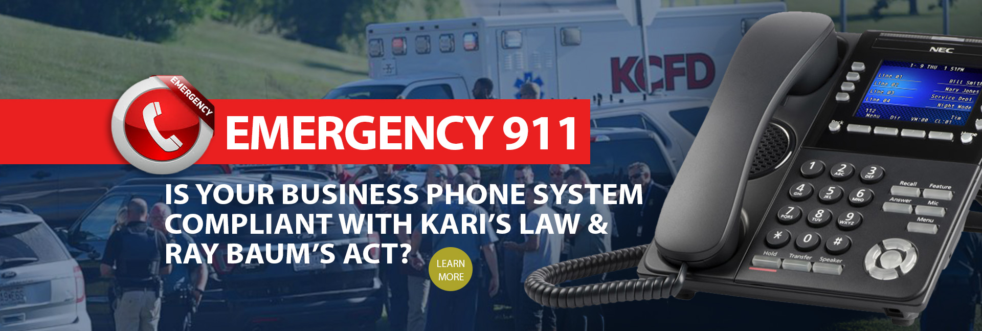 Kari's Law and Ray Baums Act Phone System Compliance